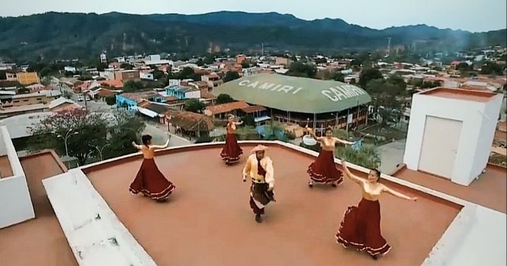 Baile de chacarera en Camiri